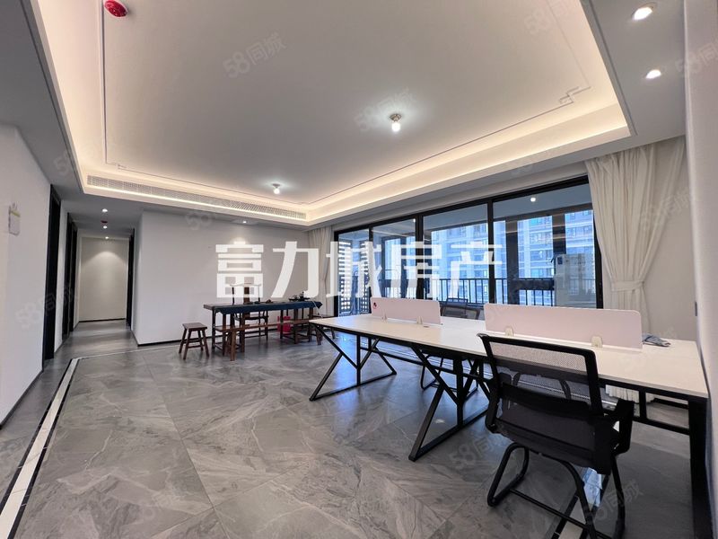 整租 | 押一付一包物业 建发融创和鸣兰溪 精装四房 带茶桌